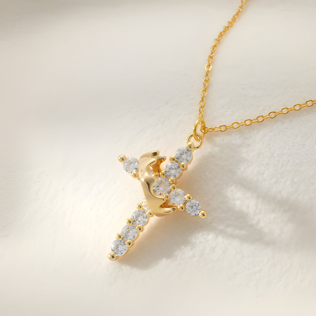 Amenify “Crowned in Grace” Necklace