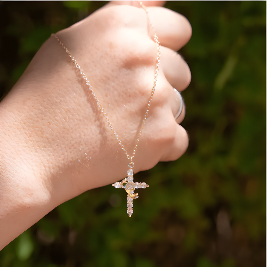 Amenify “Crowned in Grace” Necklace